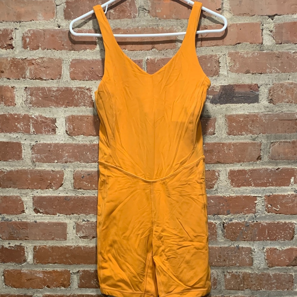 lululemon athletica Pumpkin Sleeveless One-Piece Romper